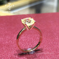 2021 New Listing Classic  Gold Jewelry 18k Natural Diamond Ring